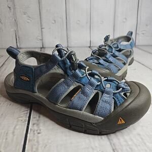 KEEN Newport H2 Water Shoes Womens Hiking Sandals Blue Size 8